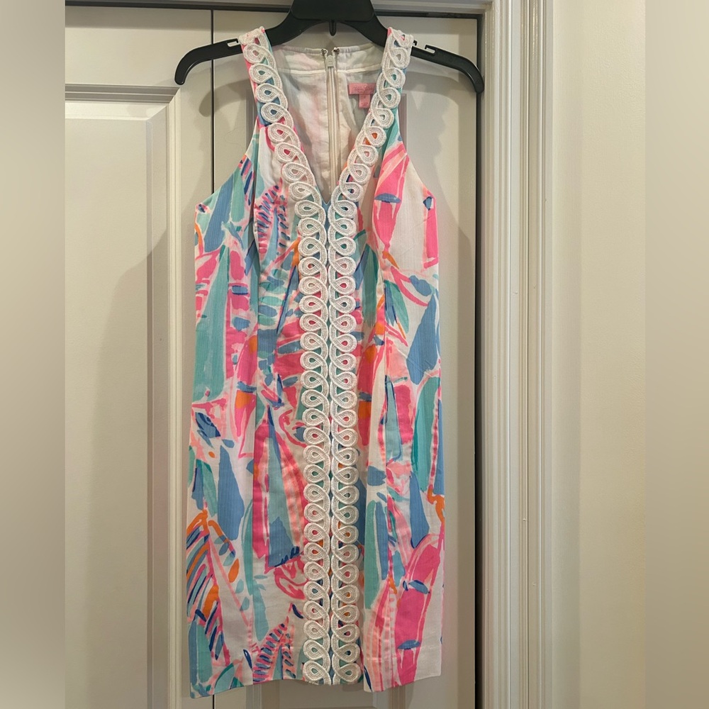 Lilly Pulitzer Multicolor V-Neck Sundress